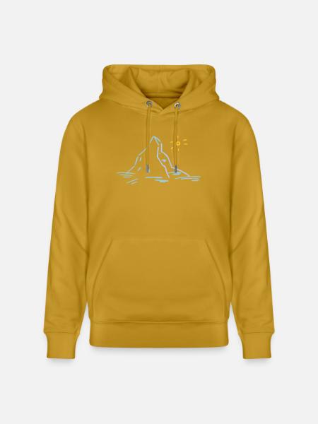 Matterhorn - Stanley/Stella Unisex Bio-Hoodie CRUISER - Ocker