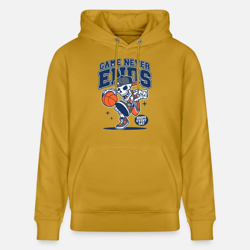 Basket-ball Joueurs de basket-ball - Sweat à capuche bio CRUISER Stanley/Stella Unisexe - ocre
