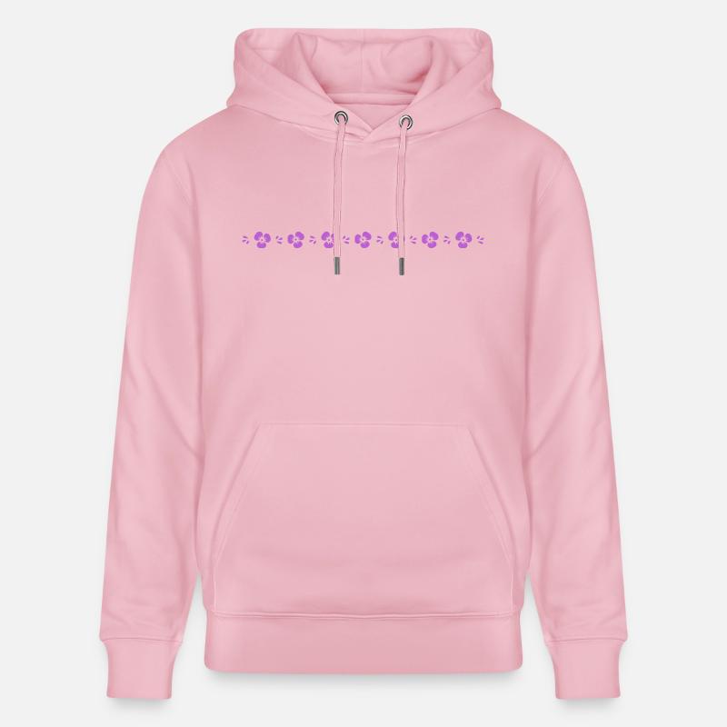 Petite ligne de pensée - Sweat à capuche bio CRUISER Stanley/Stella Unisexe - rose pâle