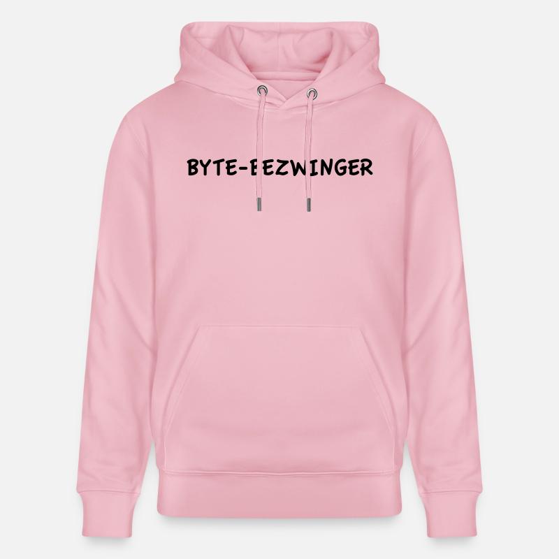 Conquérant d’octets - Sweat à capuche bio CRUISER Stanley/Stella Unisexe - rose pâle