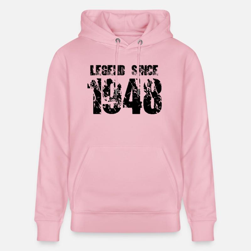 Légende depuis 1948 - Sweat à capuche bio CRUISER Stanley/Stella Unisexe - rose pâle