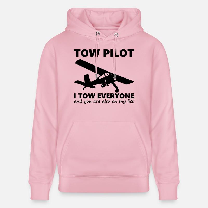 tow pilot - Sweat à capuche bio CRUISER Stanley/Stella Unisexe - rose pâle