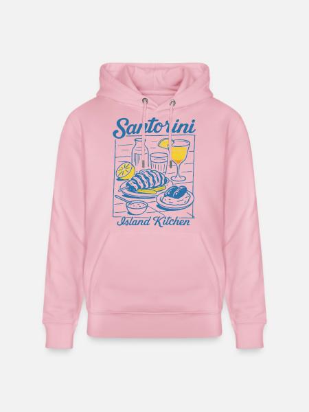 Santorini - Stanley/Stella Unisex Bio-Hoodie CRUISER - Hellrosa