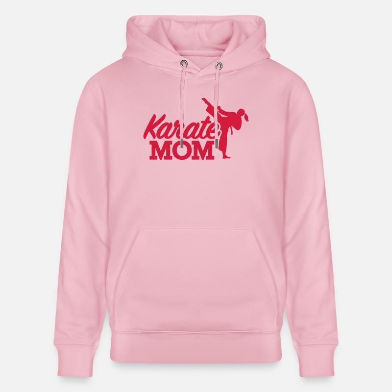 Karate - Sweat à capuche bio CRUISER Stanley/Stella Unisexe - rose pâle