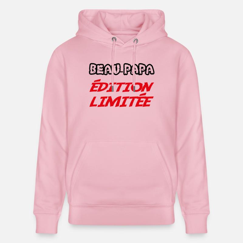 BEAU PAPA édition limitée - Sweat à capuche bio CRUISER Stanley/Stella Unisexe - rose pâle