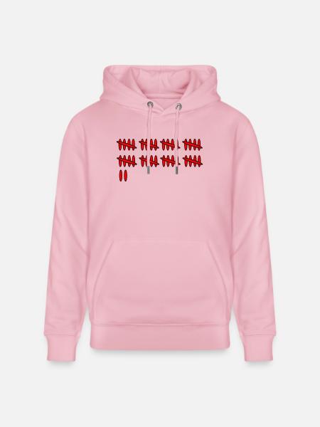 Tally sheet result 42 - Stanley/Stella CRUISER Unisex Organic Hoodie - cotton pink