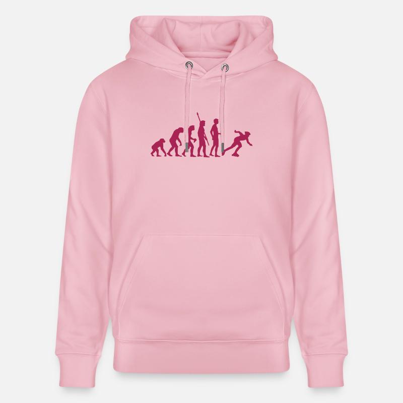 evolution_inliner - Sweat à capuche bio CRUISER Stanley/Stella Unisexe - rose pâle