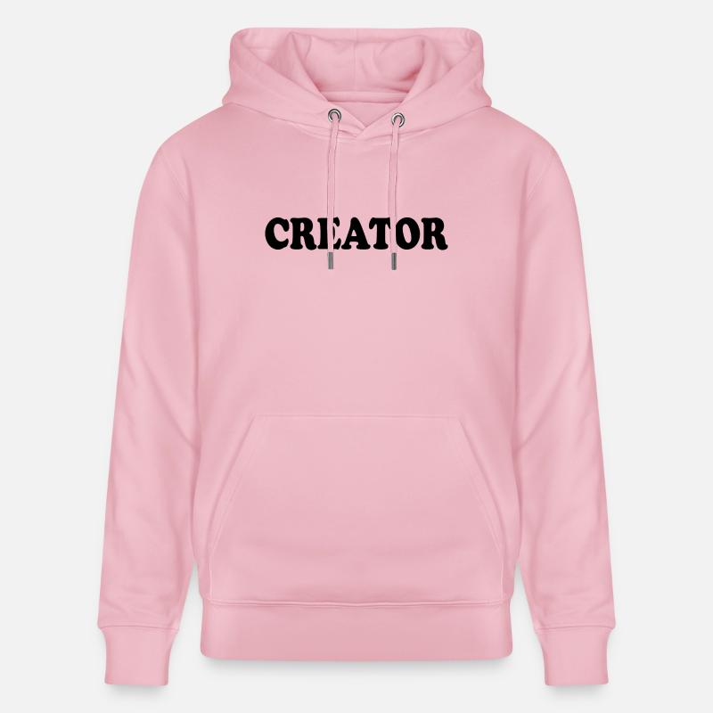 Creator - Sweat à capuche bio CRUISER Stanley/Stella Unisexe - rose pâle
