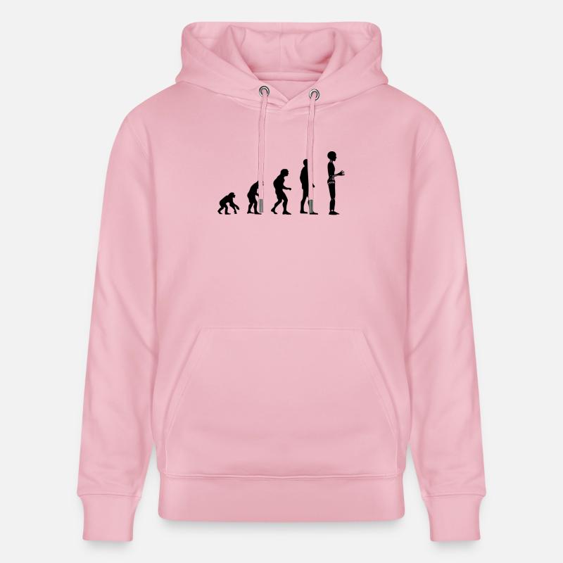 Intelligence artificielle - Sweat à capuche bio CRUISER Stanley/Stella Unisexe - rose pâle