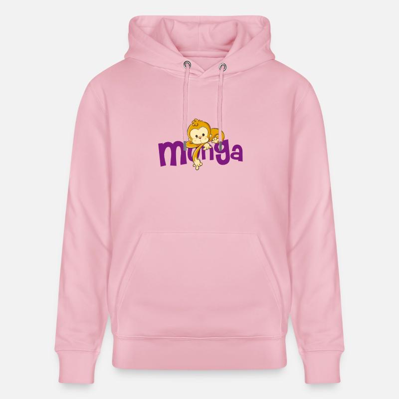 Munga - Sweat à capuche bio CRUISER Stanley/Stella Unisexe - rose pâle