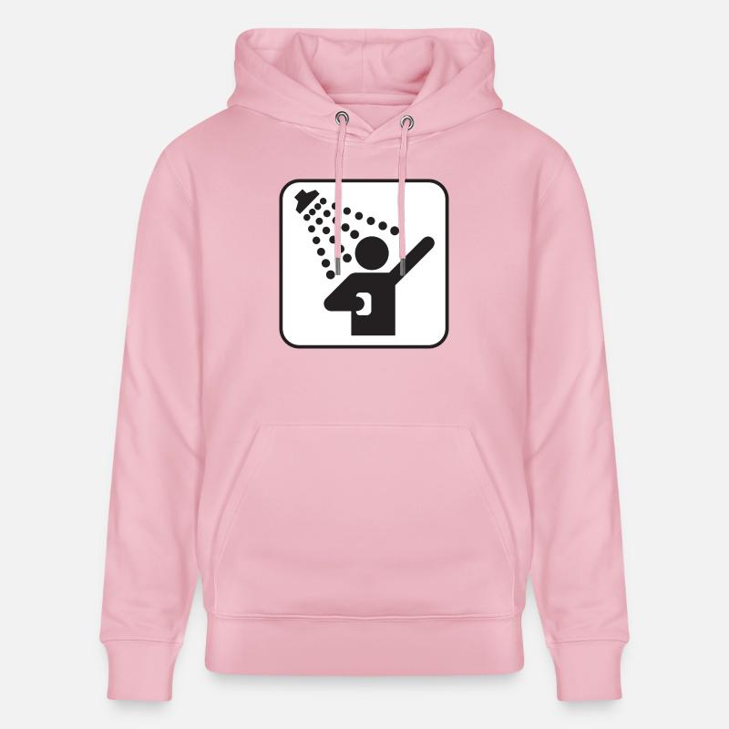 Duschen - Stanley/Stella Unisex Bio-Hoodie CRUISER  - Hellrosa