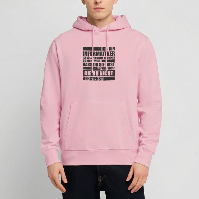 lustige Programmierer Informatiker IT Geschenkidee Stanley/Stella Unisex Bio-Hoodie CRUISER 