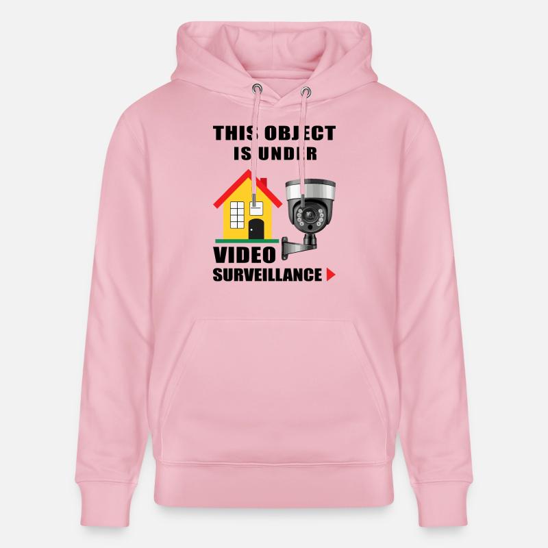 Surveillance d’objets - Sweat à capuche bio CRUISER Stanley/Stella Unisexe - rose pâle