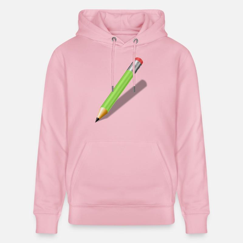 crayon - Sweat à capuche bio CRUISER Stanley/Stella Unisexe - rose pâle