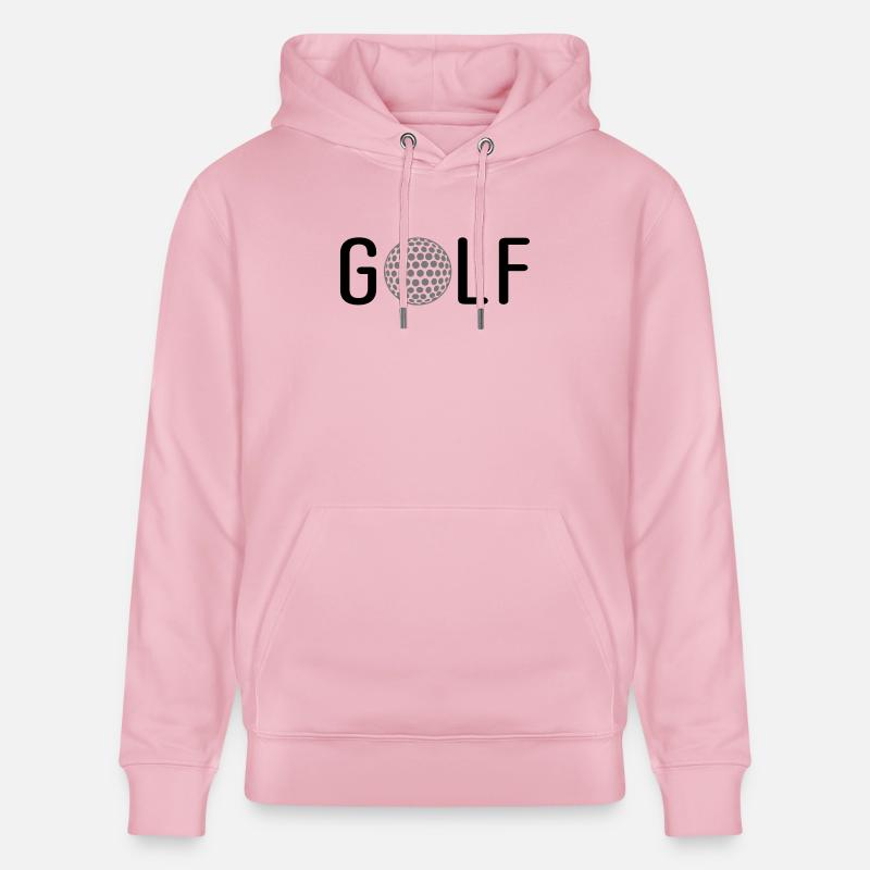 Le golf - Sweat à capuche bio CRUISER Stanley/Stella Unisexe - rose pâle