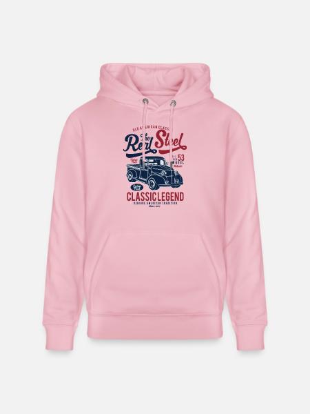 The Real Steel - Stanley/Stella Unisex Bio-Hoodie CRUISER - Hellrosa