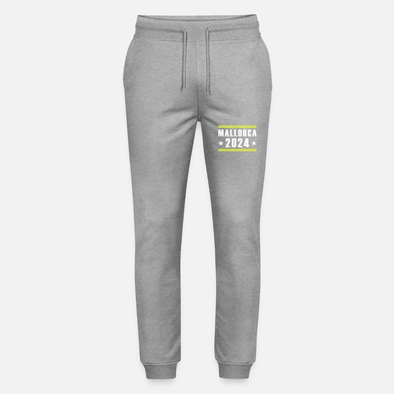 Majorque 2024 - Pantalon de jogging bio MOVER Stanley/Stella unisexe - gris chiné
