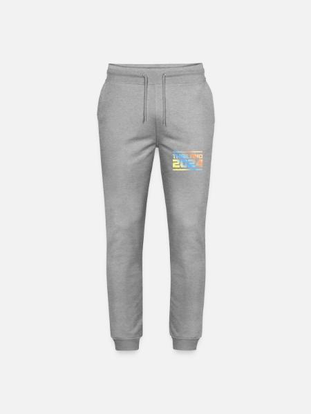 Thailand 2024 Bunt - Stanley/Stella Unisex Bio Jogginghose Mover - Grau meliert