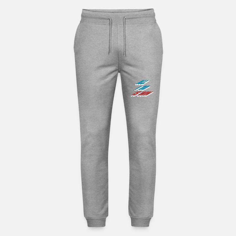 ALL I DO IS WIN - Stanley/Stella Unisex Bio Jogginghose Mover  - Grau meliert