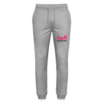 Tante wie eine Mama, nur cooler - Stanley/Stella Unisex Bio Jogginghose Mover  - Grau meliert - Vorne - Marisol (170cm) & Nik (191cm)