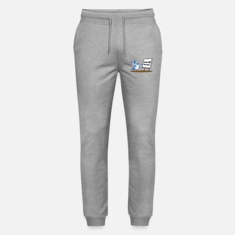 Scheiß drauf - Stanley/Stella Unisex Bio Jogginghose Mover  - Grau meliert