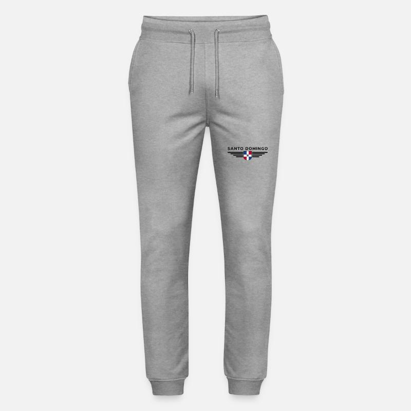 Conception de t-shirt Santo Domingo - Pantalon de jogging bio MOVER Stanley/Stella unisexe - gris chiné