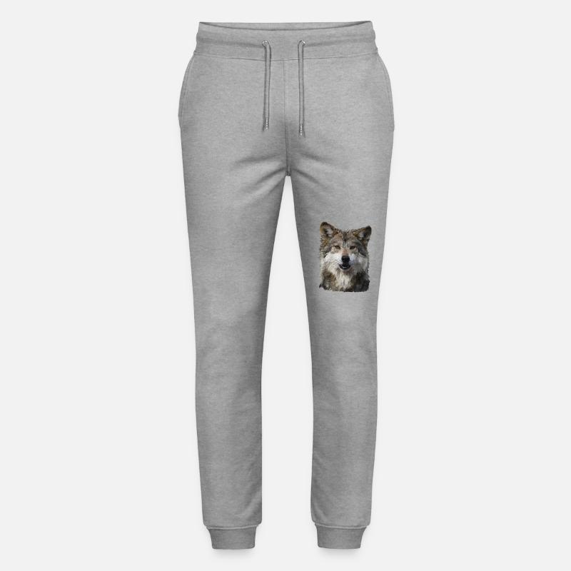 Wolf - Stanley/Stella Unisex Bio Jogginghose Mover  - Grau meliert