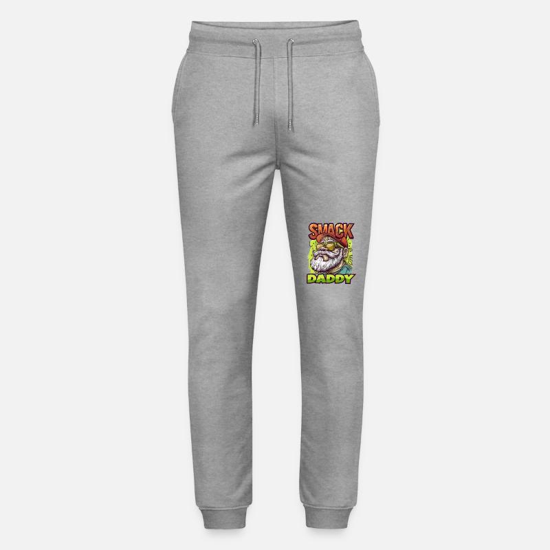 Smack Daddy - Stanley/Stella Unisex Bio Jogginghose Mover  - Grau meliert