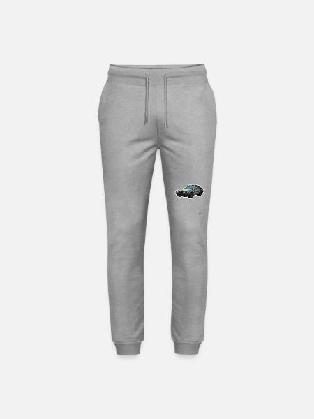 Lorean De, Die Zukunft ist zurück - Stanley/Stella Unisex Bio Jogginghose Mover - Grau meliert