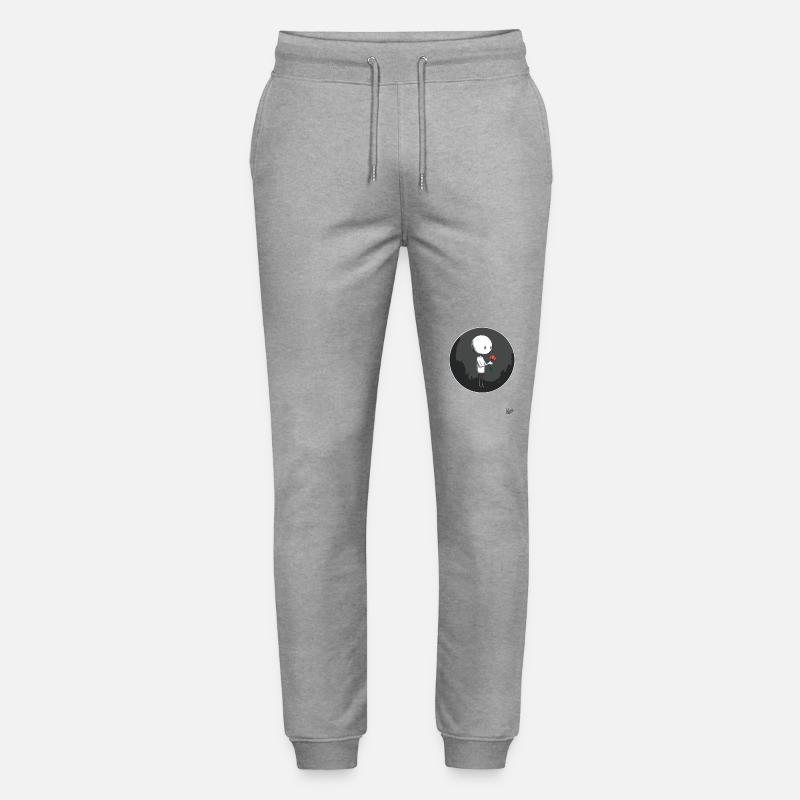 Kleiner Mann mit Blume - Stanley/Stella Unisex Bio Jogginghose Mover  - Grau meliert