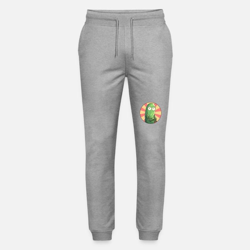 Concombre offensé - Pantalon de jogging bio MOVER Stanley/Stella unisexe - gris chiné