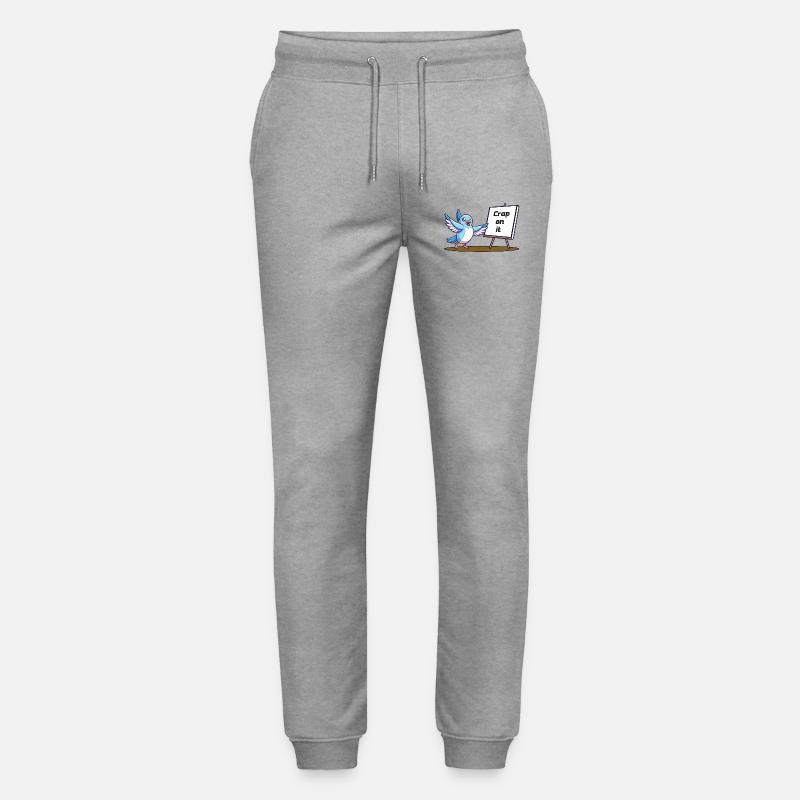 Scheiß drauf - Stanley/Stella Unisex Bio Jogginghose Mover  - Grau meliert