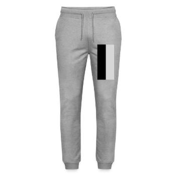Couleurs Noir & Blanc - Pantalon de jogging bio MOVER Stanley/Stella unisexe - gris chiné - Devant - Marisol (170cm) & Nik (191cm)