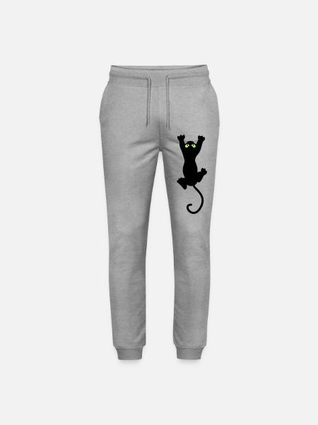 Cat fun - Pantalon de jogging bio MOVER Stanley/Stella unisexe - gris chiné