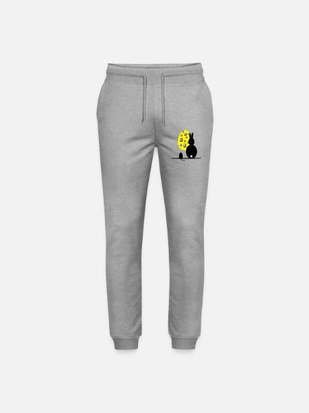 Mäuseosterei - Stanley/Stella Unisex Bio Jogginghose Mover - Grau meliert