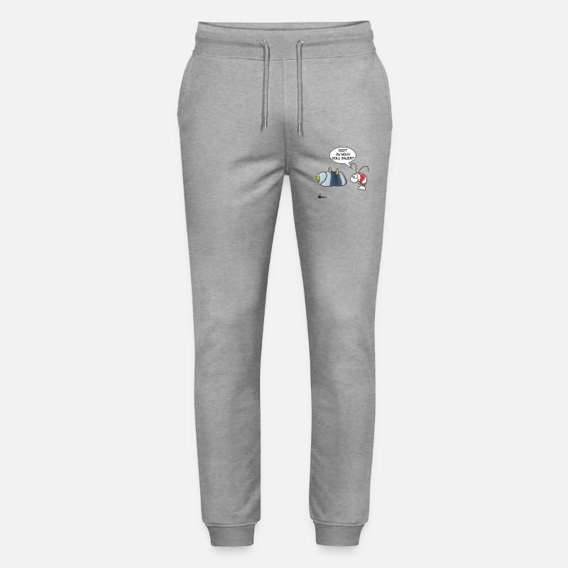 Rollmops - Stanley/Stella Unisex Bio Jogginghose Mover  - Grau meliert