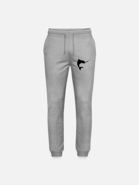 angling - Stanley/Stella Mover Unisex Organic Jogging Trousers - heather grey