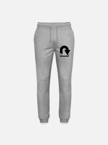 turn around - Stanley/Stella Unisex Bio Jogginghose Mover  - Grau meliert