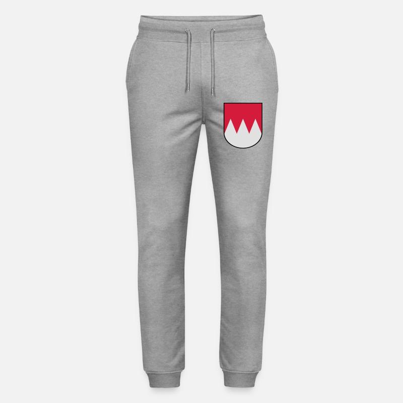 Franken Wappen - Stanley/Stella Unisex Bio Jogginghose Mover  - Grau meliert