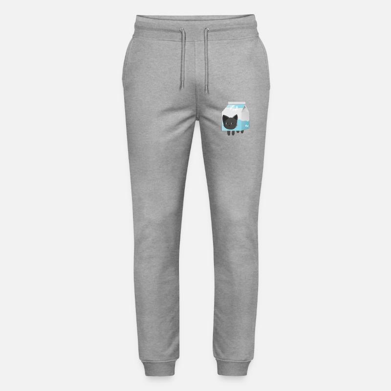 Milch - Stanley/Stella Unisex Bio Jogginghose Mover  - Grau meliert
