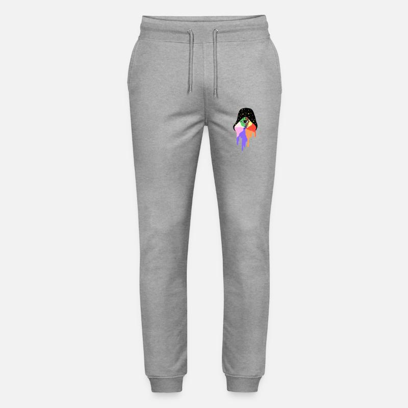 Sternenregenbogen Mystische Illustration - Stanley/Stella Unisex Bio Jogginghose Mover  - Grau meliert