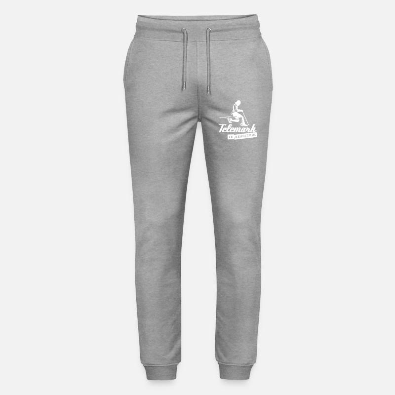 Hemd beautilful2 SPREAD3 - Stanley/Stella Unisex Bio Jogginghose Mover  - Grau meliert