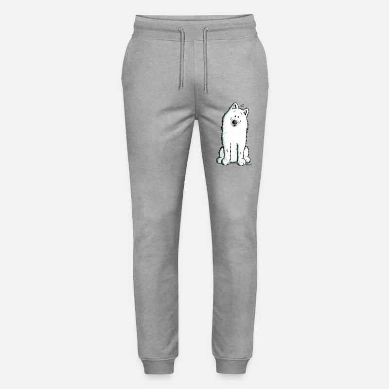 Sabaka Samojede - Stanley/Stella Unisex Bio Jogginghose Mover  - Grau meliert