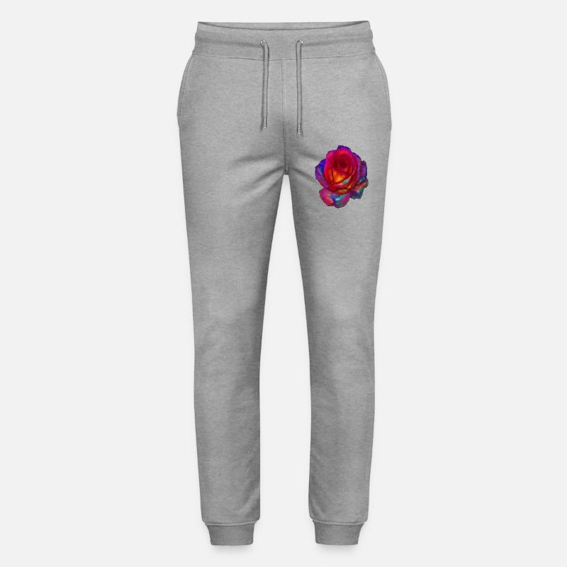 rose - Pantalon de jogging bio MOVER Stanley/Stella unisexe - gris chiné