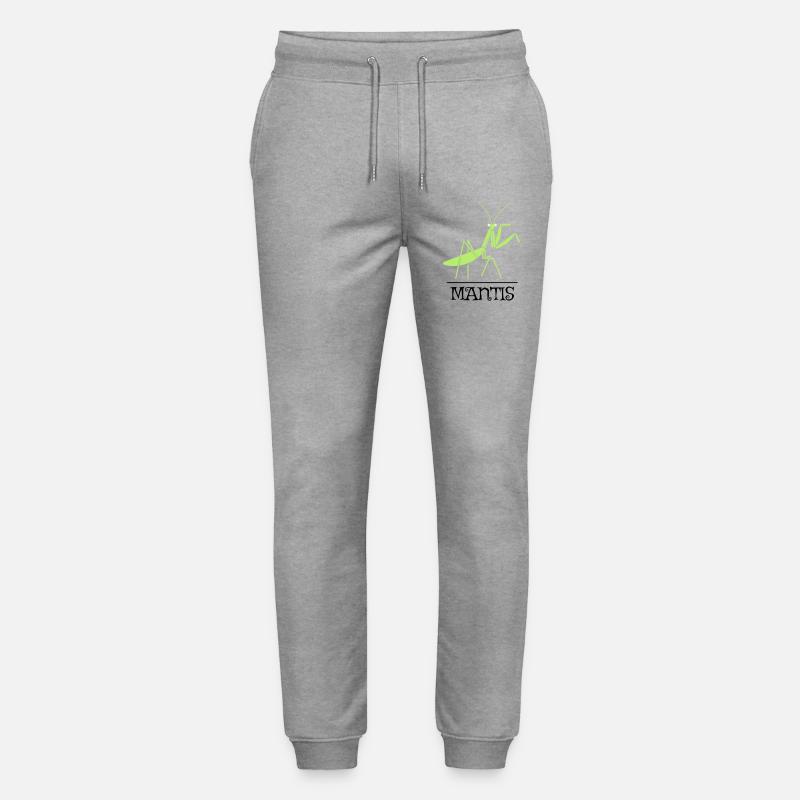 Gottesanbeterin – Mantis Insekt Natur - Stanley/Stella Unisex Bio Jogginghose Mover - Grau meliert