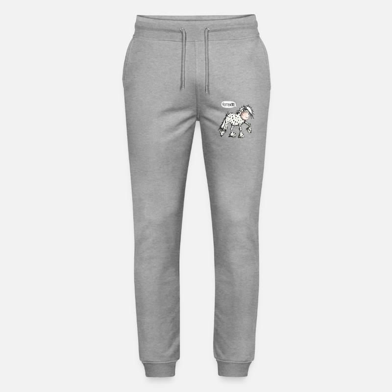 Hottehüüü Knabstrupper - Stanley/Stella Unisex Bio Jogginghose Mover  - Grau meliert