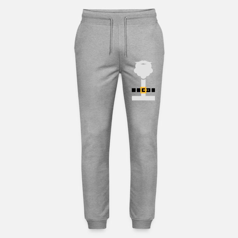 Santa suit and beard - Pantalon de jogging bio MOVER Stanley/Stella unisexe - gris chiné
