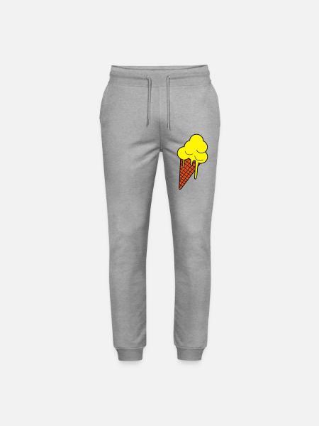 Schmelzendes Eis  Pop Art - Stanley/Stella Mover Unisex Organic Jogging Trousers - heather grey