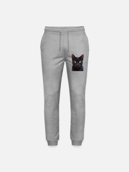 Chat chat cat cats - Pantalon de jogging bio MOVER Stanley/Stella unisexe - gris chiné