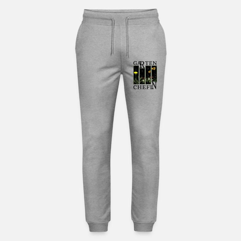 Garten Chefin - Stanley/Stella Unisex Bio Jogginghose Mover  - Grau meliert
